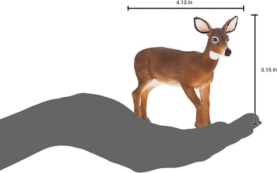 Duplicate SKU: MOJO White Tail Deer Doe Realistic International Wildlife Toy Replica Hand Painted Figurine | 6.99 | 492172