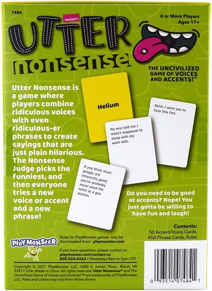 Utter Nonsense® – PlayMonster