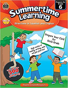 Summertime Learning Grd 6 - Spanish Directions