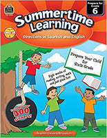 Summertime Learning Grd 6 - Spanish Directions