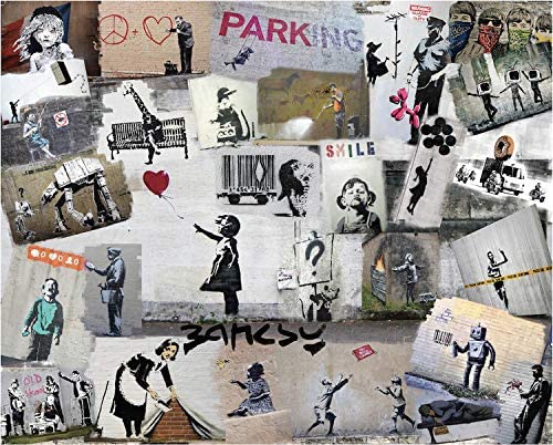 Puzzles with Hart "Banksy Grafitti" by Stephen M. Smith 1000 Pieces