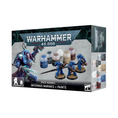 Warhammer 40,000 Space Marines: Infernus Marines & Paints Set