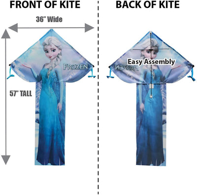 Duplicate SKU: WindNSun Frozen Breezyflier Nylon Frozen Easy Flyer Kite, 57 Inches | 24.99 | 92-7OIF-M5M4