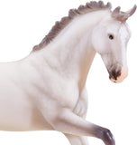 Breyer Traditional Series Catch Me Model Horse | 13" x 11.25" | Horse Toy | 1:9 Scale | Model #1806,White, Grey