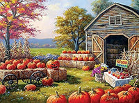 SUNSOUT INC Pumpkins for Sale 1000 pc Jigsaw Puzzle by Artist: Sung Kim