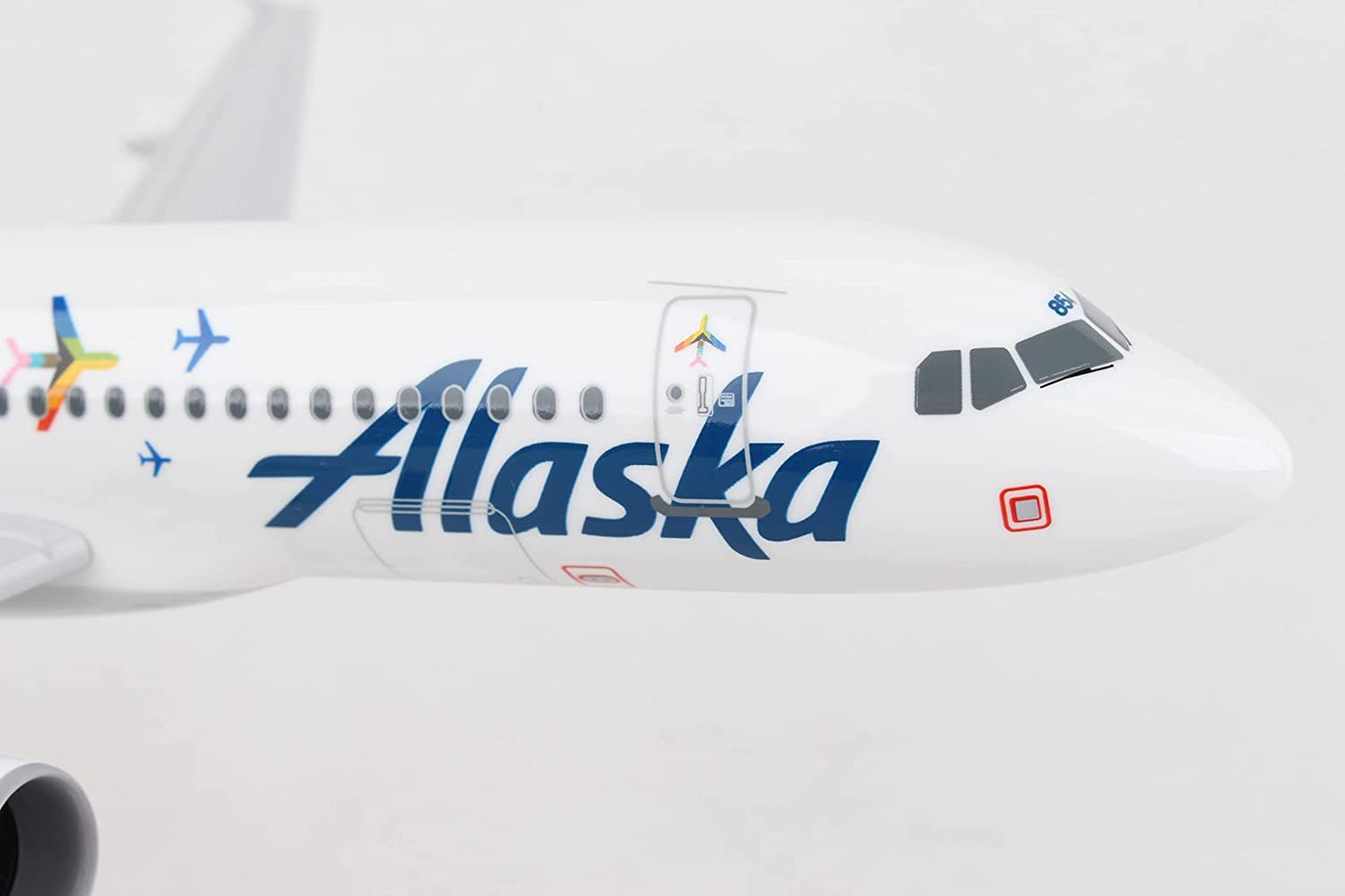 Daron Skymarks Alaska A320 Fly with Pride 1/150