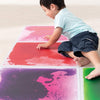 Surf Tiles 19.7in X 19.7in (50cm X 50cm) Colorful Liquid Floor Tile Mat for Kid
