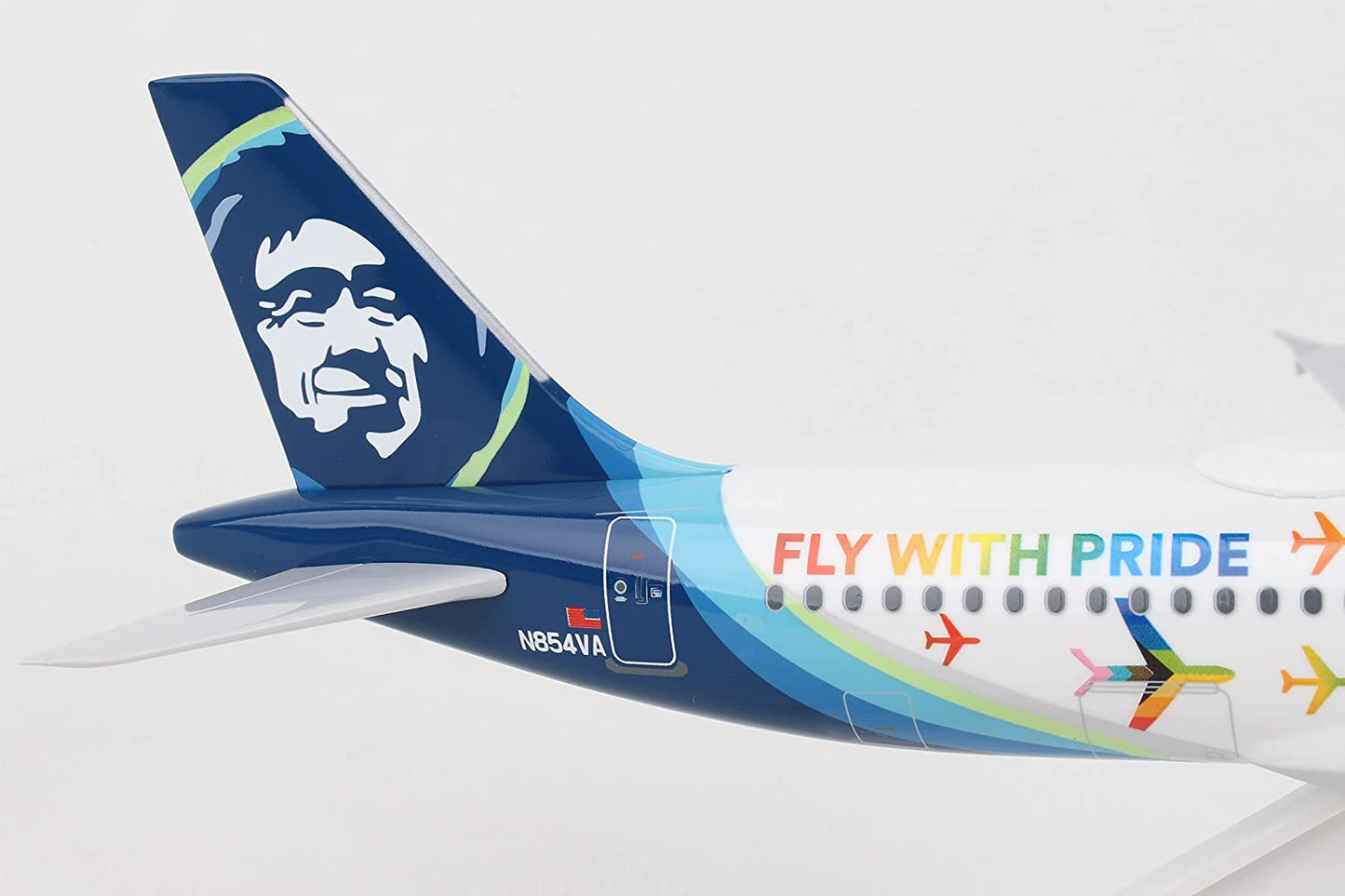 Daron Skymarks Alaska A320 Fly with Pride 1/150