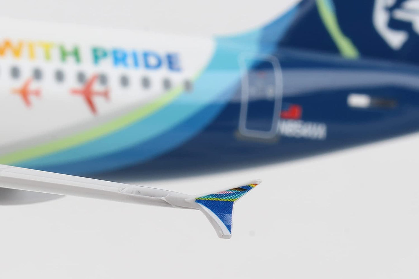 Daron Skymarks Alaska A320 Fly with Pride 1/150