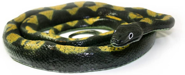 Mamejo Nature Python Lifelike Rubber Snake