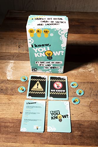 Boxer Gifts I Know You Know Fast-Paced Group Trivia Game | Great Fun for Parties