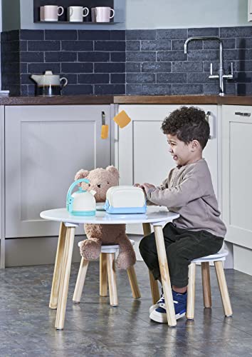 Casdon Breakfast Set | Realistic Toy Kettle and Toaster Set for Children Aged 3+ | Features Interactive Elements to Expand On Imagination!