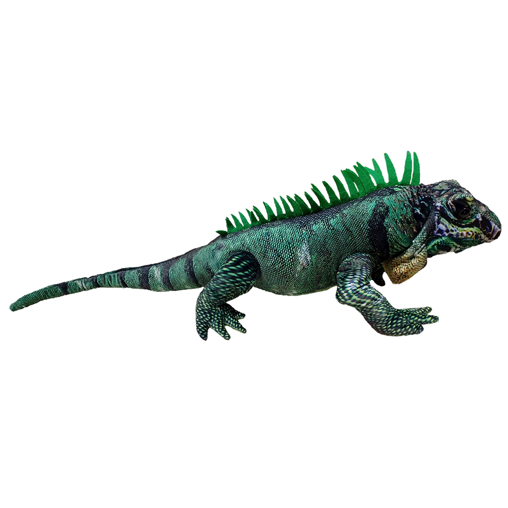 Texas Toy Distribution - Green Iguana 24.4" Reptile Plush Stuffed Animal
