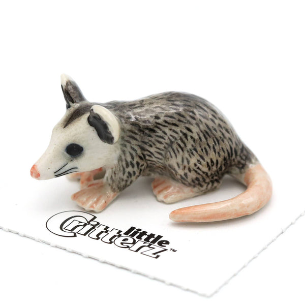 Little Critterz "Thumbs" Opossum Porcelain Miniature