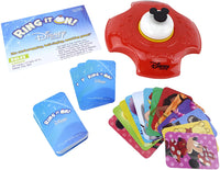Disney Ring It On! -- The Card-swapping, Bell-Ringing, Matching Game! -- Ages 6+ -- 2-4 Players