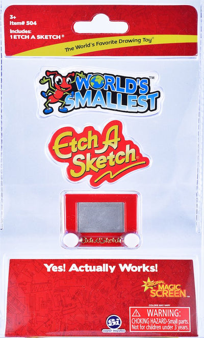 Duplicate SKU: World's Smallest Etch a Sketch Red | 7.99 | 906655
