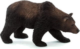 MOJO Grizzly Bear Realistic International Wildlife Toy Replica Hand Painted Figurine