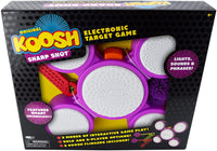 Koosh Sharp Shot -- Interactive Target -- 3 Games to Play -- Play with Friends or Against Target's AI -- for Ages 6+