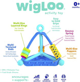 MOBI WIGLOO - Baby Development Toy for 6-Months+ and Toddlers - Perfect for Hand Eye Coordination and Developmental Brain Function - BPA, Latex and Phthalate Free 100% Food Grade. Material