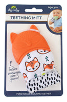 Itzy Ritzy Silicone Teething Mitt – Soothing Infant Teething Mitten with Adjustable Strap