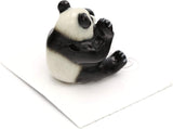 Little Critterz "Ziao Liwu Panda Bear Hand Painted Porcelain Figurine
