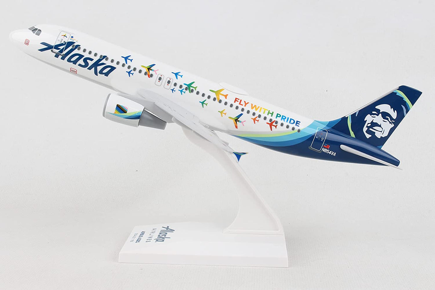Daron Skymarks Alaska A320 Fly with Pride 1/150