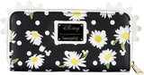 Loungefly Disney Minnie Mouse Daises Ziparound Wallet
