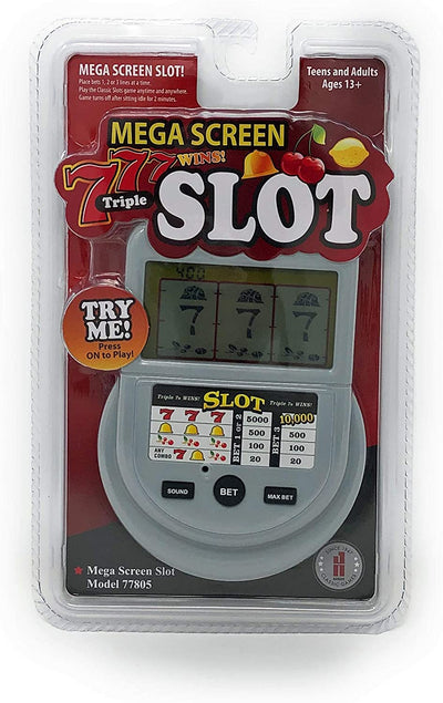 Duplicate SKU: Mega Screen Slot Machine Handheld Game | 19.99 | 181043