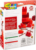 Mega Brands Crayola Kids @ Work My Color is Red 20pc Set; Includes 3 Crayons and 1 Color-in Decal Sheet