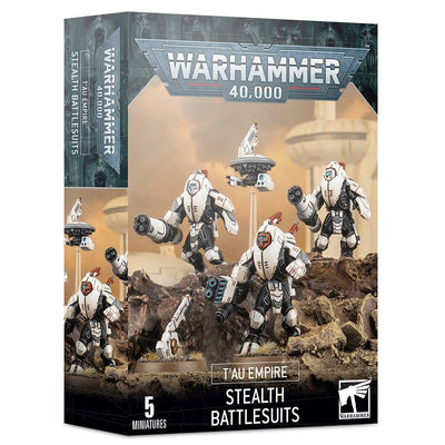 Warhammer 40,000 T'au Empire Stealth Battlesuits