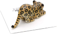 Little Critterz "Amazon Jaguar Cub Hand Painted Porcelain Figurine