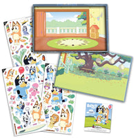 Colorforms Bluey Set - Repositionable Pieces Stick Like Magic - Scenes and Pieces from The Show Bluey for Storytelling Imaginative Play - Ages 3+, Multicolor