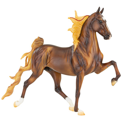 Breyer Horses Traditional Series WC Marc of Charm | Horse Toy Model | 11.5" x 9" | 1:9 Scale Horse Figurine | Model #1847