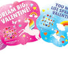 Valentine's Day Unicorn Nail Stickers