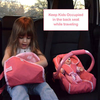 Unicorn Baby Doll Accessories - Pretend Play Kids Toys - Great for Travel