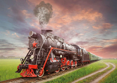Educa 2000 Piece Steam Train Puzzle
