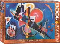 EuroGraphics in Blue by Kandinsky 1000 Piece Puzzle