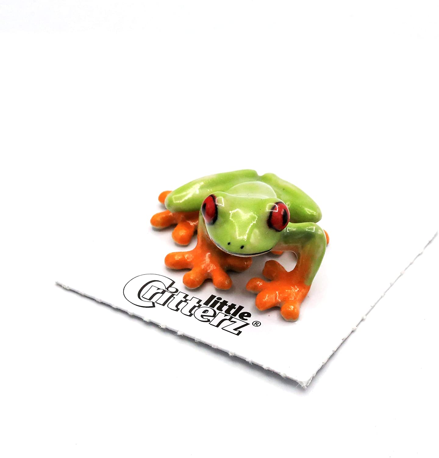 Little Critterz "Clinger" Red-Eyed Frog