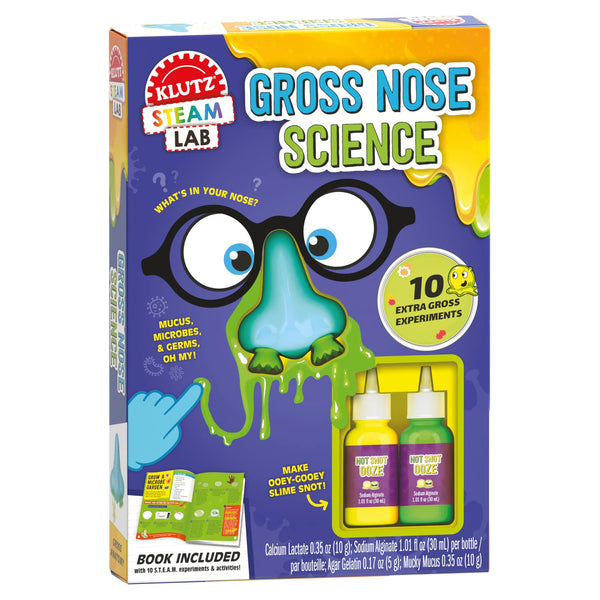 Klutz Gross Nose Science STEAM Lab Activity Kit