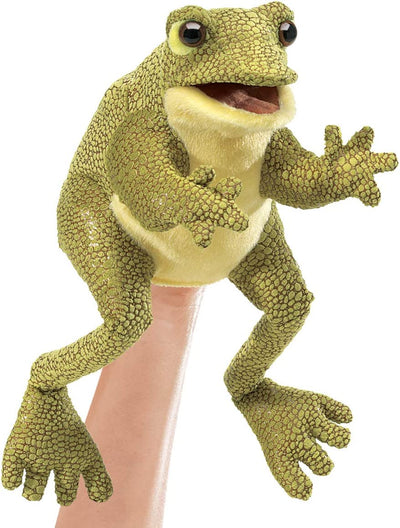 Folkmanis Funny Frog Puppet