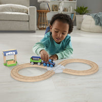 Thomas & Friends Wooden Railway Figure 8 Track Set, Toy Train Set Made from Sustainably Sourced Wood for Kids