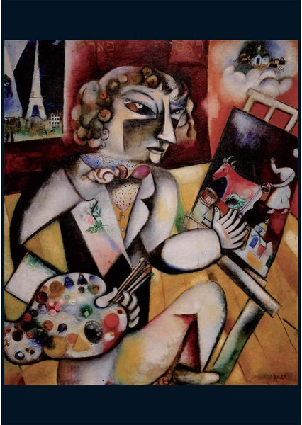 Piatnik Chagall Self Portrait with Seven Fingers Jigsaw Puzzle (1000 Pieces)