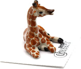 Little Critterz "Aerial Giraffe Calf Hand Painted Porcelain Figurine