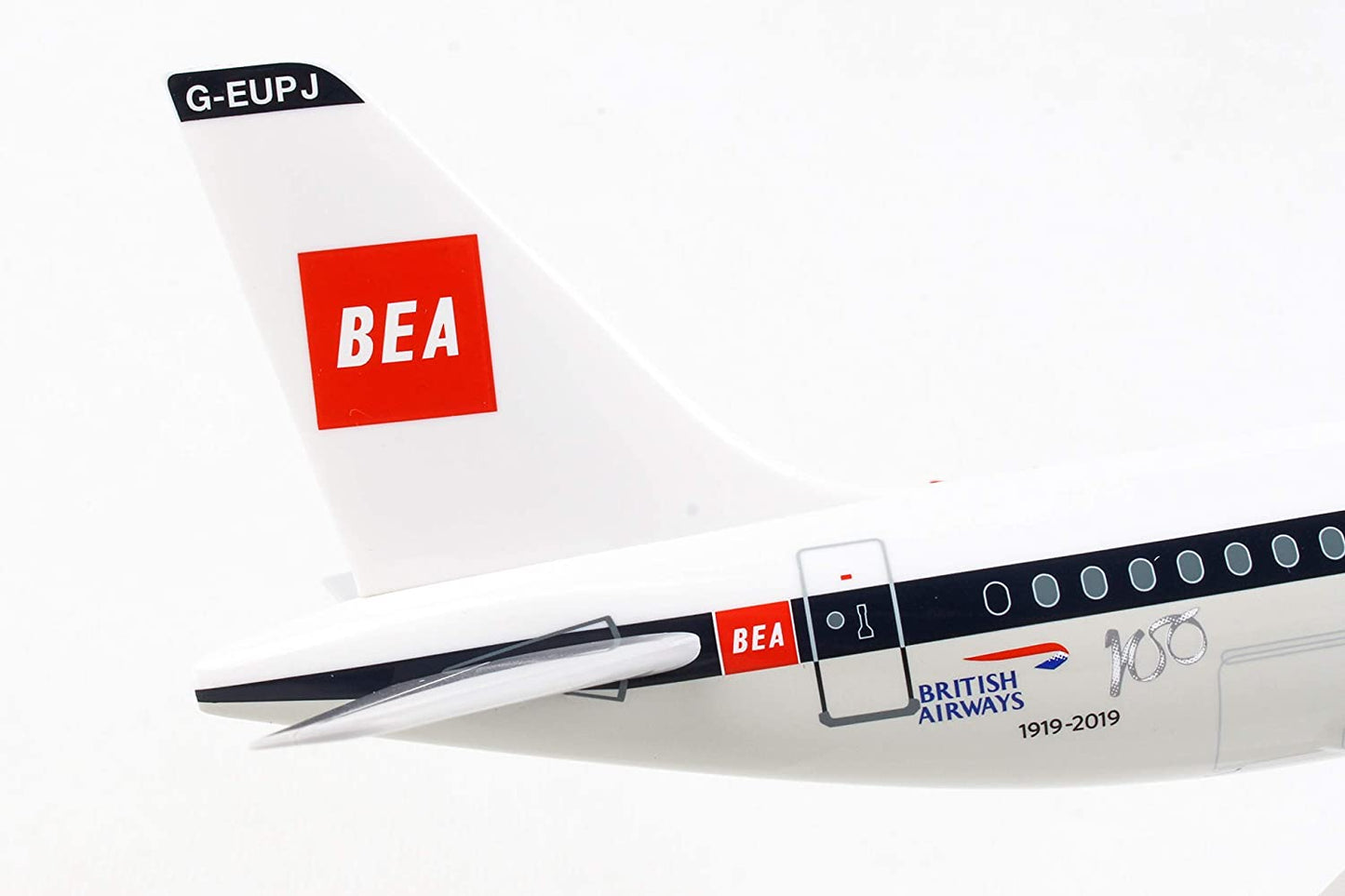 Daron Worldwide Skymarks British A319 1/150 W/GEAR Bea Retro