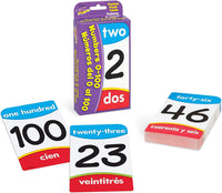 Numbers 0-100/Numeros del 0 al 100 Pocket Flash Cards
