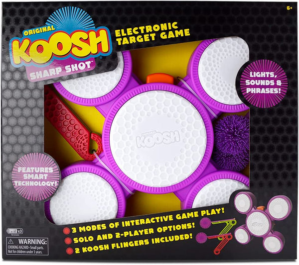  Koosh Sharp Shot - Interactive Target - 3 Games to Play - Play  with Friends or Against Target's AI - for Ages 6+ : Toys & Games