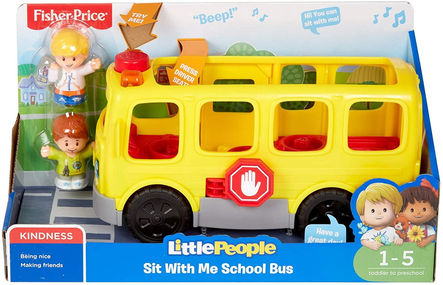 Fisher-Price Little People Sit with Me School Bus