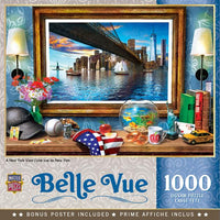 MasterPieces Belle Vue Puzzles Collection - A New York View 1000 Piece Jigsaw Puzzle