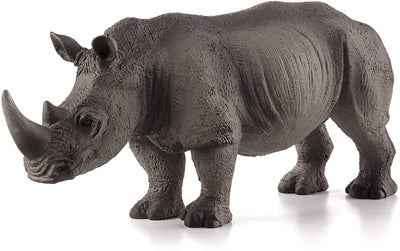 Mojo White Rhinoceros Toy Figurine