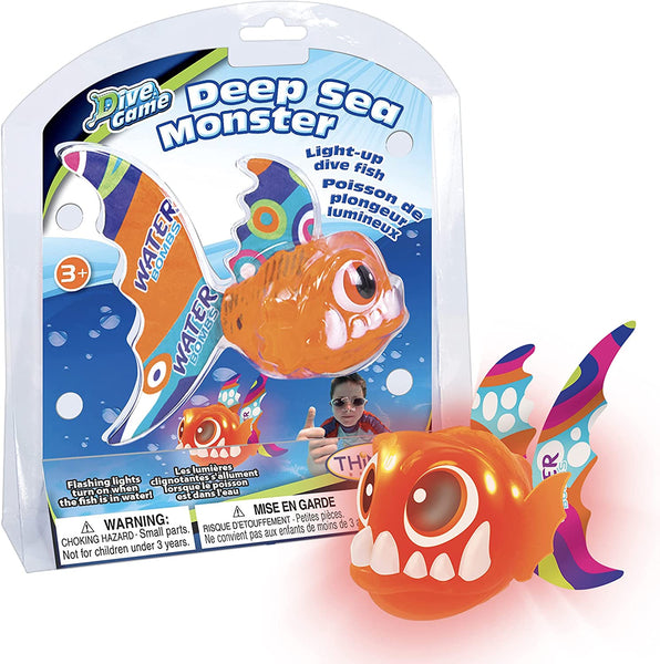 Nature Bound Light-Up Deep Sea Monster - Dive Toy - Assorted Colors